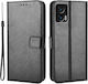 Erbord Wallet Piele / Plastic / Piele artificială Negru (Motorola Edge 30 Neo 5G)