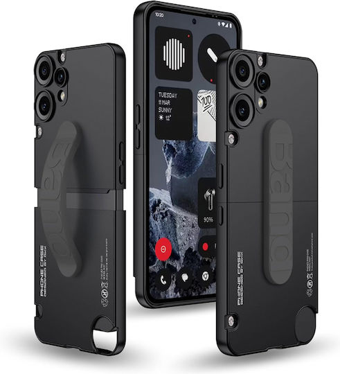 Back Cover Plastic / Silicon Negru (Nimic CMF Phone 2 Pro)