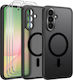 Erbord Back Cover Πλαστικό / Σιλικόνης 0.3mm Σετ με Τζαμάκι Μαύρο (Galaxy A56)