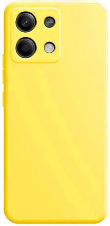 Задна корица Силикон Жълт (Redmi Note 14S)