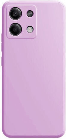 Umschlag Rückseite Silikon Lila (Redmi Note 14S)
