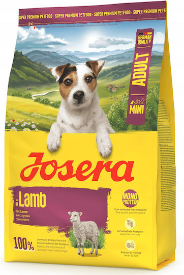 Josera 3kg Ξηρά Τροφή για Ενήλικους Σκύλους Μικρόσωμων Φυλών με Αρνί
