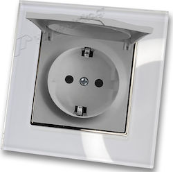 Lineme Einzeln Gemauerte Steckdose mit Deckel S...