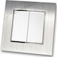 Lineme Double Wall Switch with Aller Retour Sil...