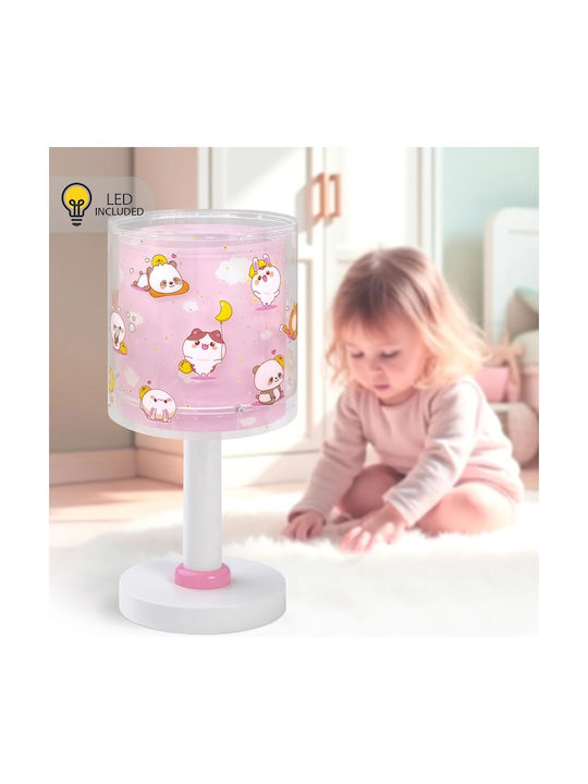 Ango Lumini LED Lampă decorativă pentru copii Roz 30x15cm