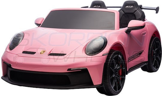 Porsche 911 GT3 Original Две Места с Дистанционно Управление Лицензиран 24 Волта Розова за 3+ Години