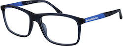 Quiksilver Ανδρικός Κοκκάλινος Σκελετός Γυαλιών EQYEG03136-EBLU