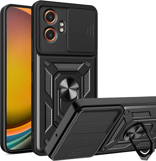 Husă Bază Capac Cameră Samsung Galaxy Xcover 7 Pro – Protecție Armură Neagră Pentru Cameră