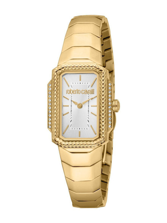 Roberto Cavalli Glam Ρολόι Μπαταρίας με Μεταλλικό Μπρασελέ Roberto Cavalli Glam Ρολόι Μπαταρίας με Μεταλλικό Μπρασελέ