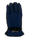Winter Herren Motorradhandschuhe Blau