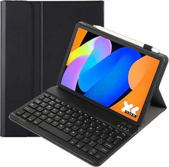 Klappdeckel mit Tastatur im Englisch US Schware (Lenovo Idea Tab 11")
