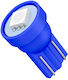 VenCore Lamps Car T10 / W5W LED Blue 12V 0.3W 1pcs