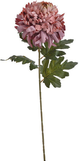 Künstliche Chrysantheme Blume Rosa 73cm