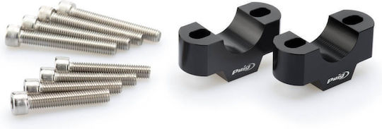 Puig 20mm Husqvarna Norden 901 Schwarze Motorrad Lenkerzubehör Abstandshalter