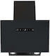 Crown Chimney Vent Hood 60cm Black