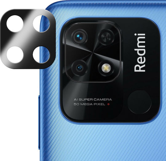 Kameraschutz Gehärtetes Glas Black für das Xiaomi Redmi 10C