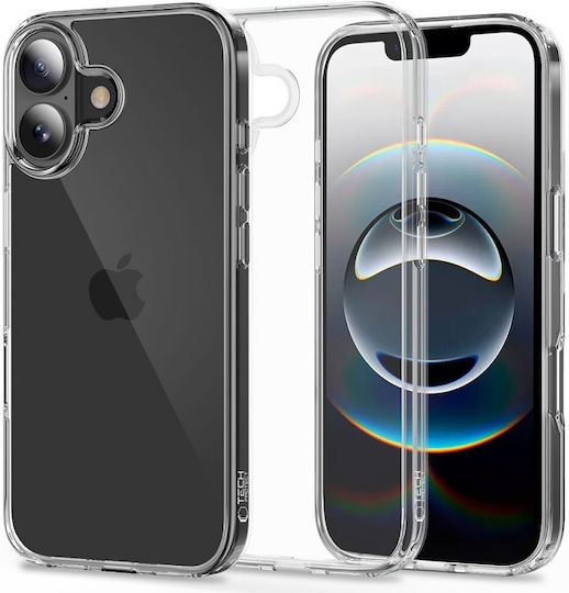 Back Cover Silicon / Tempered Glass Transparent (iPhone 17)