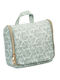 Toiletry Bag Polyester Green 26x6x22cm