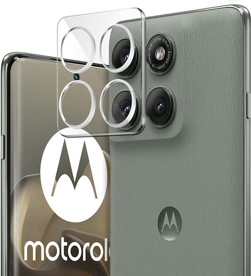 Erbord Protecție Cameră Tempered Glass Transparent pentru Motorola Edge 60 Pro