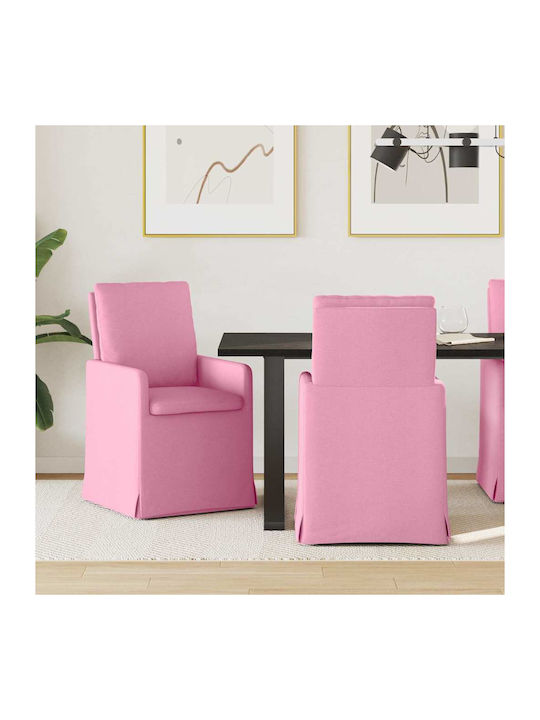 Stühle Speisesaal Pink 2Stück 57x67x98cm