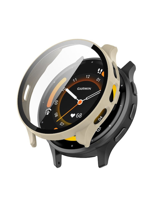 Πλαστική Θήκη σε Μπεζ χρώμα για Garmin Venu 3S