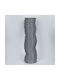 Decorative Vase Gray 17.6x57cm
