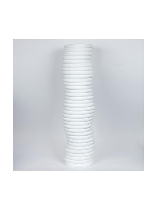 Decorative Vase White 21.3x17x75.5cm