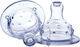 Nuby Silicone Baby Bottle Teats Slow Flow for 0+ months 2pcs
