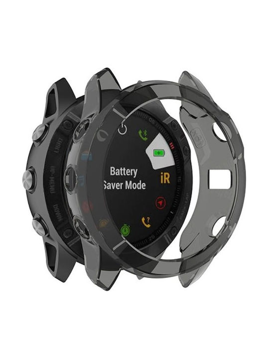 Θήκη Σιλικόνης σε Διάφανο χρώμα για Garmin Fenix 6X, Garmin Fenix 6X Pro