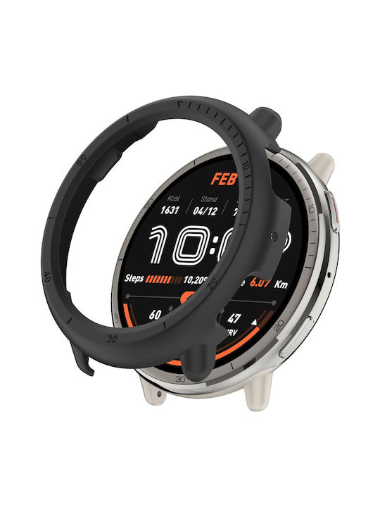 Plastikhülle in Schwarz Farbe für Amazfit Active 2