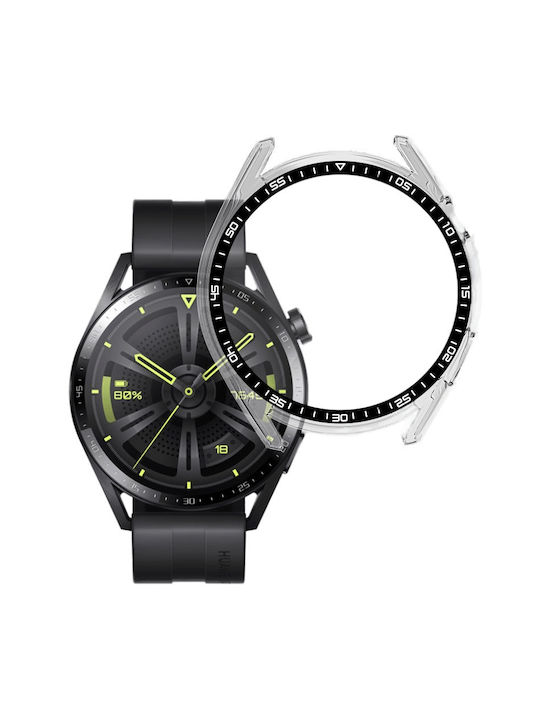 Plastikhülle in Transparent Farbe für Huawei Watch GT 3 46mm