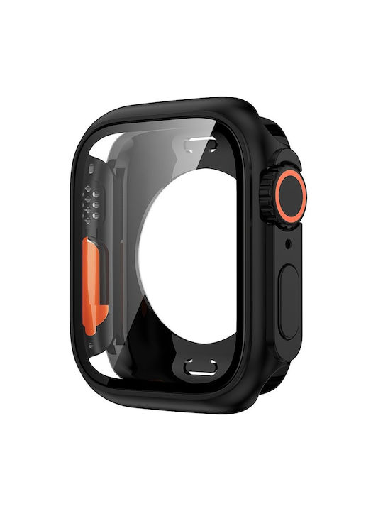 Plastikhülle in Schwarz Farbe für Apple Watch 4, 5, 6, SE 44MM