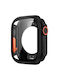 Plastikhülle in Schwarz Farbe für Apple Watch 4, 5, 6, SE 44MM