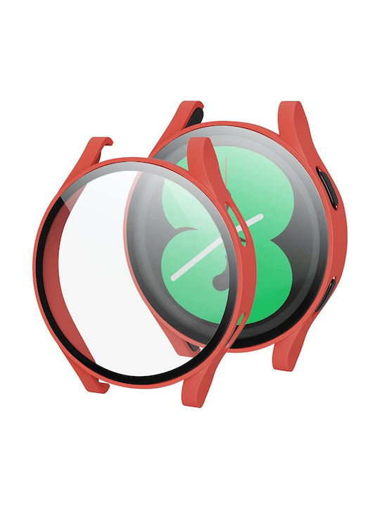 Carcasă de Plastic în culoarea Roșu pentru Samsung Galaxy Watch 4 44mm