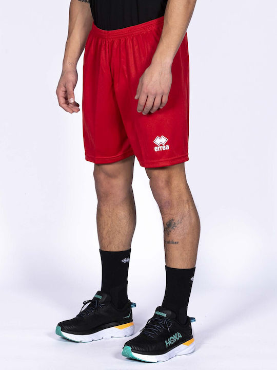 Errea Skin Bermudă Sportivă de Bărbați Red