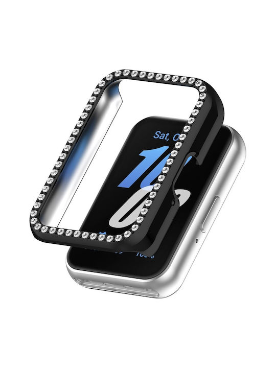 Пластмасов Калъф в Черен цвят за Samsung Galaxy Fit 3