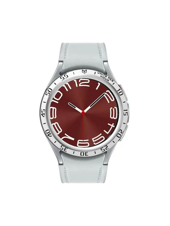 Προστατευτικό Bezel σε Ασημί χρώμα για Galaxy Watch 6 Classic 47mm