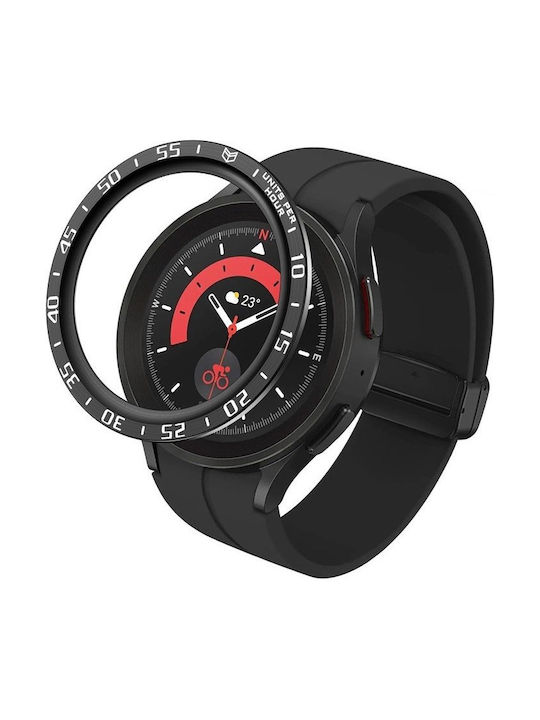 Bezel Protector in Black color for Samsung Galaxy Watch 5 Pro 45mm