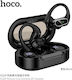 Hoco EQ29 In-ear Bluetooth Handsfree Ακουστικά με Θήκη Φόρτισης Μαύρα
