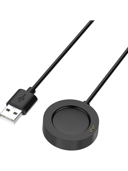 Wireless Charging Cable Xiaomi Φορτιστής για Xiaomi Watch H1, H2 Pro, S2 Μαύρος