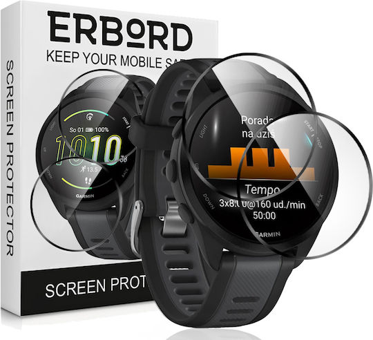 Erbord Screen Protector for the Garmin Forerunner 165 1pcs