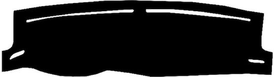 Race Axion Car Dashboard Cover without Emblem for Volkswagen T-Roc Black Colour