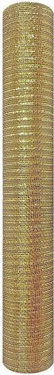 XMASfest Wrapping Paper for Gift Gold 300cm.