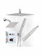 Vevor Shower Column with Mixer Silver