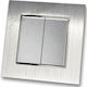 Lineme Double Wall Switch with Aller Retour Sil...