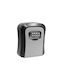 Tracer Wall-mounted Combination Key Holder Metallic with Combination Dial 20 Hooks 16x7.5x22cm
