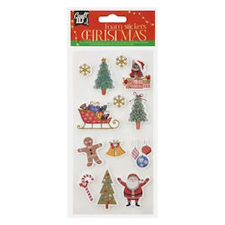 Weihnachtsaufkleber Foam Set 13 Stück