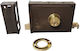 Lock Box in color Brown Left
