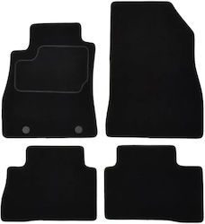 Custopol Set Față și Spate Universal 4 Bucăți Nissan Juke Negru Custopol Set Față și Spate Universal 4 Bucăți Nissan Juke Negru