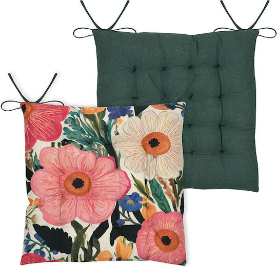 Μαξιλάρι Καρέκλας Κήπου Betty Multicolor 38x38εκ.